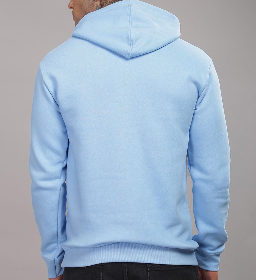 Men Printed Hooded Sweatshirt